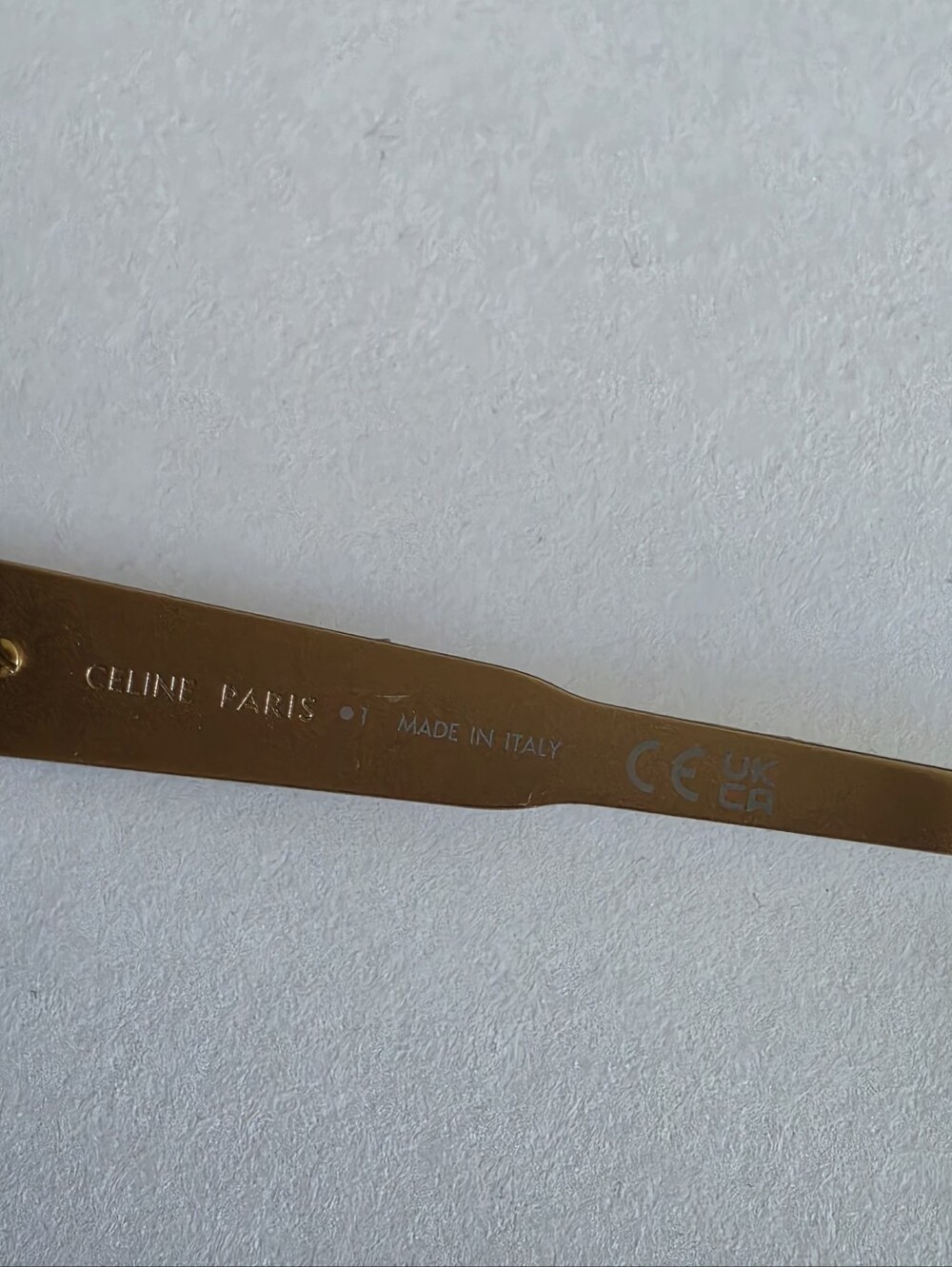 CELINE Metal Triomphe Geometric Sunglasses - Picture 7 of 11